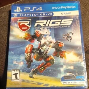 RIGS Mechanized Combat League (PlayStation 4) - PlayStation - Blue/Red Cover